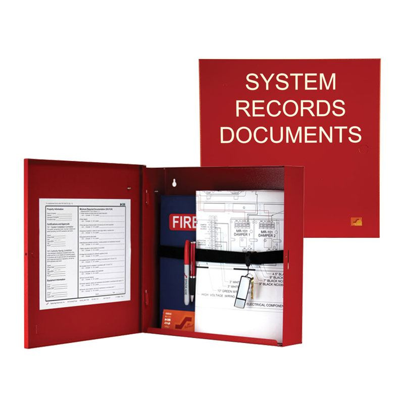 Space Age Electronics, Inc. - SRD System Record Documents Box with